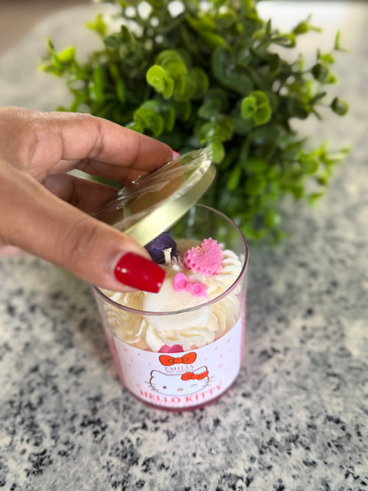 🎀 Pink Kitty – Sweet & Playful Soy Candle ✨