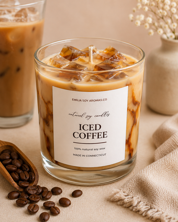 Iced Coffee – Rich & Cozy Coffee Candle ☕🧊✨
