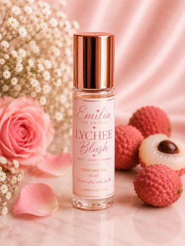 Lychee Blush Perfume Oil – Sweet, Fruity & Feminine ✨