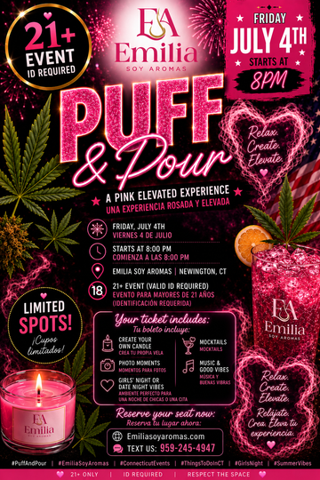 Puff & pour